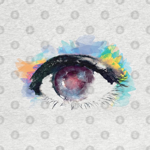 Water Color Eye by Nomich